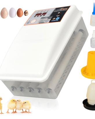 24 UOVA INCUBATRICE GALLINE OCA QUAGLIA AUTOMATICA