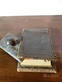 Cartoline Postali vintage + tampone per inchiostro