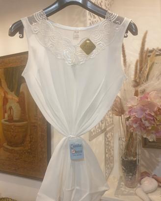 maglia S/L carré in filo scozia