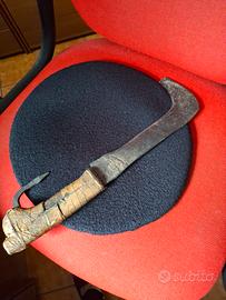 antica roncola contadina 