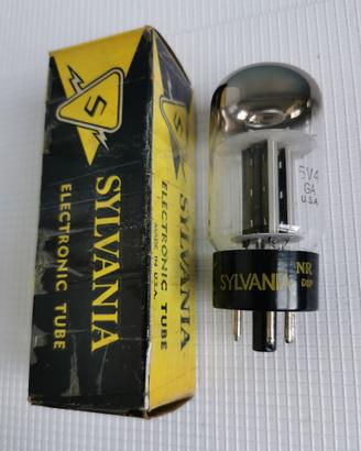 Sylvania 5V4GA testata con Chinaglia 560 con BOX