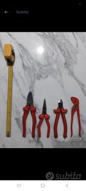 3 pinze da Elettricista + 1 regolabile a rotella 