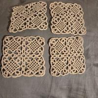39 piccoli quadratini all'uncinetto 