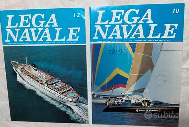 Fascicoli 1-2 e 10 della rivista "Lega Navale".