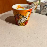 Ceramica egan Set Tazzine  7 nani