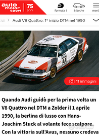 AUDI V8 3,6 cat QUATTRO, 32v, mod pt44 - 1989