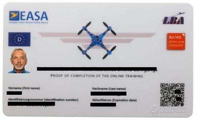 libro test prove d'esame Droni UAS A1-A3  2026