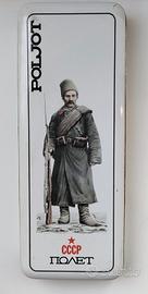 Scatola di latta sovietica Poljot