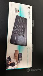 Logitech k400 tastiera wireless touch nuova 100%