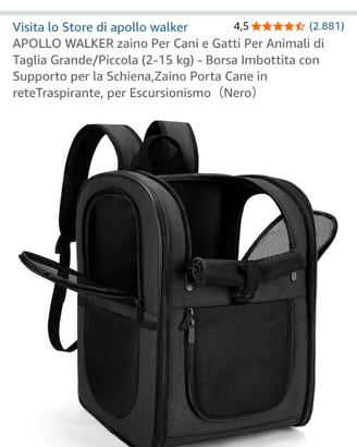 ZAINO PER CANI E GATTI