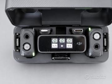 DJI Mic prima serie - 2 microfoni + custodia