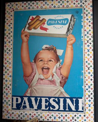 Cartellone pubblicitario pavesini