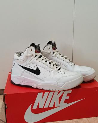 Nike Air Flight Lite Mid Bianche 