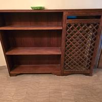 Copritermosifone in radica di  noce