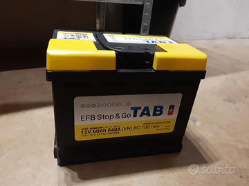 Batteria auto EFB 60 ah _ NUOVA - Accessori Auto In vendita a Roma
