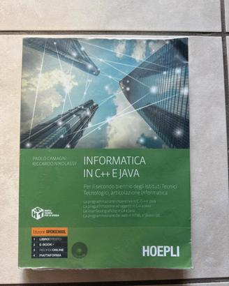 Libro Informatica in C++ e Java