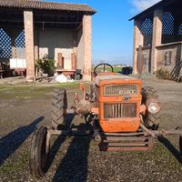 Trattore FIAT 250 con taglia erba