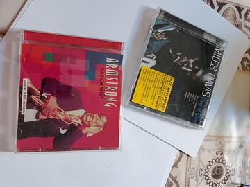 N. 2 CD ORIGINALI  JAZZ MUSIC - LUIS ARMSTRONG E M