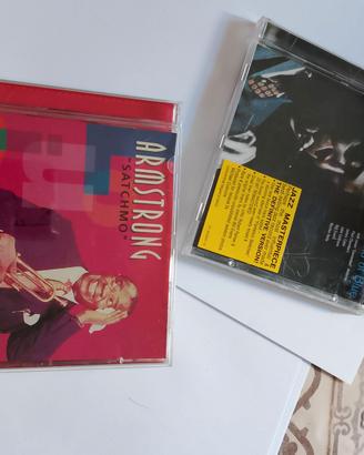 N. 2 CD ORIGINALI  JAZZ MUSIC - LUIS ARMSTRONG E M