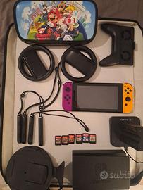 Switch completa di giochi e optional