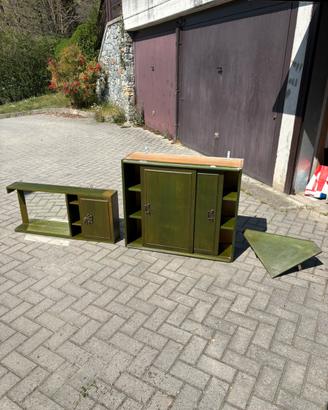 Set mobili bagno vintage