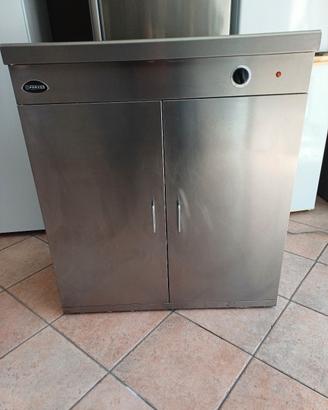 scalda piatti per ristorazione 6 piani acciaio 