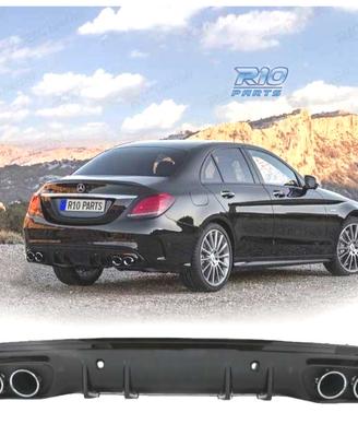 DIFFUSORE MERCEDES CLASSE C W205 SEDAN 14-20 AMG P