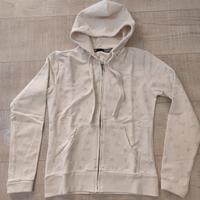 felpa donna Gaudi color crema