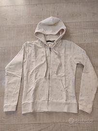 felpa donna Gaudi color crema