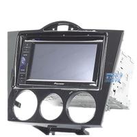 CORNICE NERA LUCIDA RADIO 2-DIN PER MAZDA RX-8 03-