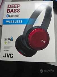 nuove  cuffia deep bass wireless jvc HA-S30BT-R