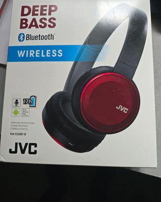 nuove  cuffia deep bass wireless jvc HA-S30BT-R