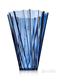 Kartell vaso Shanghai Blu