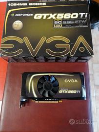 Geforce GTX 560 Ti EVGA 1024 GB DDR5