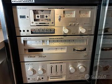 impianto hi fi vintage marantz completo 