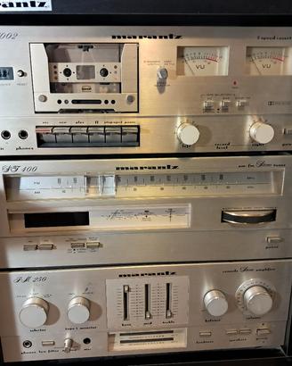impianto hi fi vintage marantz completo 