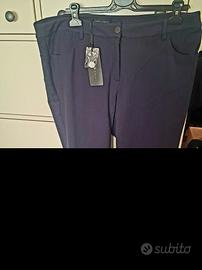 Pantaloni Fiorella Rubino nuovi con Cartellino M 