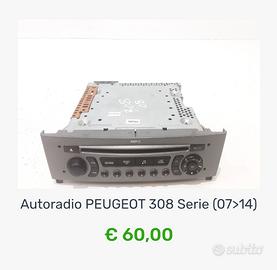 autoradio originale 308