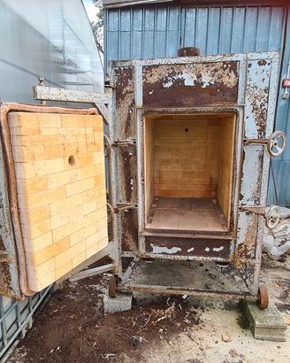 Forno a gas per ceramica artistica