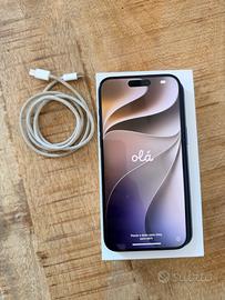 iPhone 15 Pro Max 256 GB – Titanio Blu – Perfetto