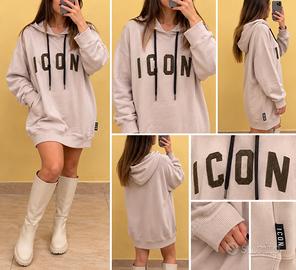 Maxi felpa mini dress Icon XS