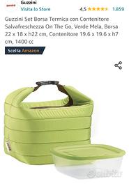 set GUZZINI borsa termica + contenitore 