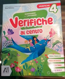 Libri elementare Verifiche al centro 4 linguaggi