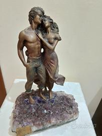 due innamorati in bronzo di Manuel Vidal Torrens!!