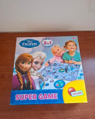 Disney Frozen Super Game 2 in 1 Lisciani COMPLETO