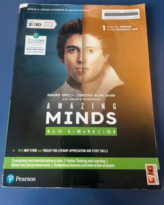 Libro inglese: amazing minds