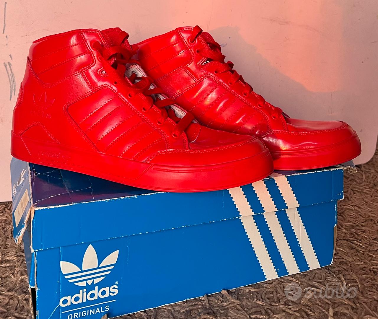 Adidas hard court hi red Abbigliamento e Accessori In vendita a Bergamo