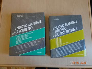 manuale dell'Architetto e manuale bioarchitettura