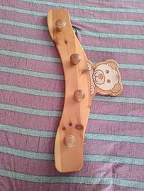 Appendiabiti artigianale legno