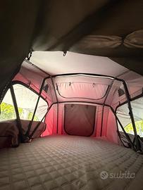 Tenda da tetto vickywood balsa light 140 + cabinet